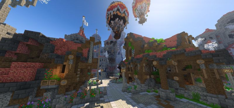 Illustration for article titled Crean un impresionante MMO construido en el interior de Minecraft